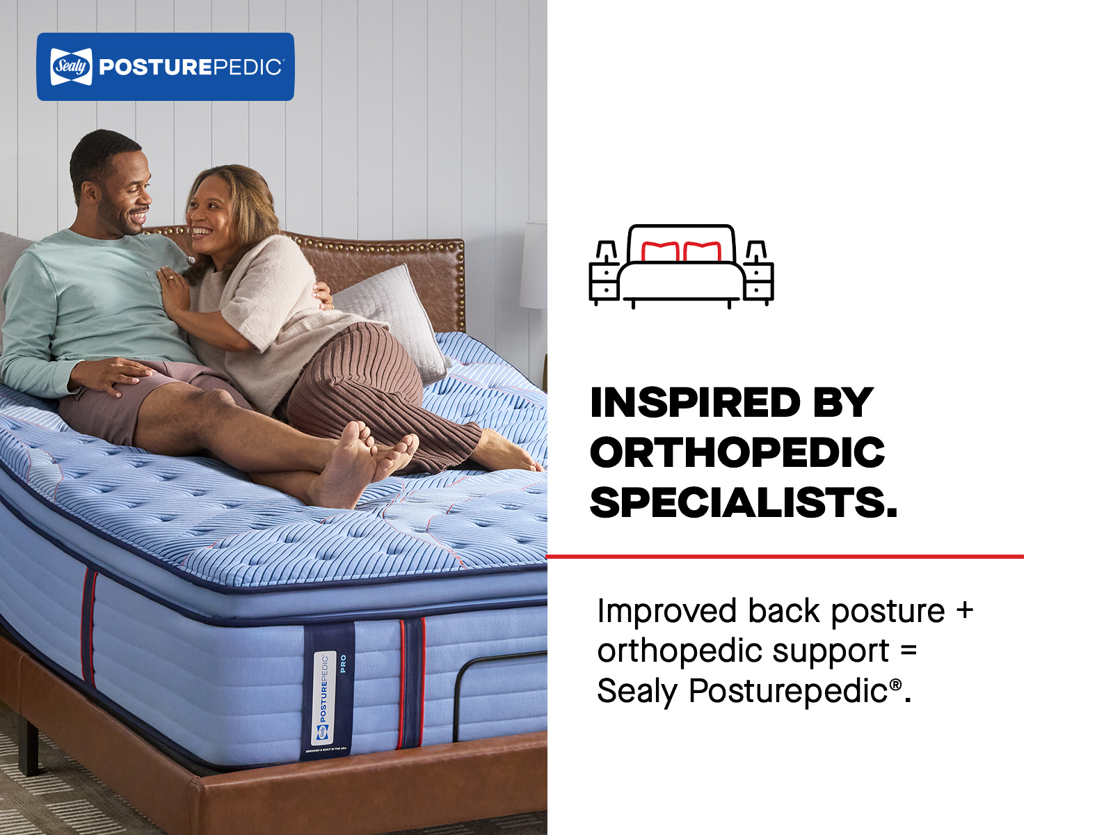 Model: 53226161 | Sealy Posturepedic Oldham Euro Pillow Top Medium King