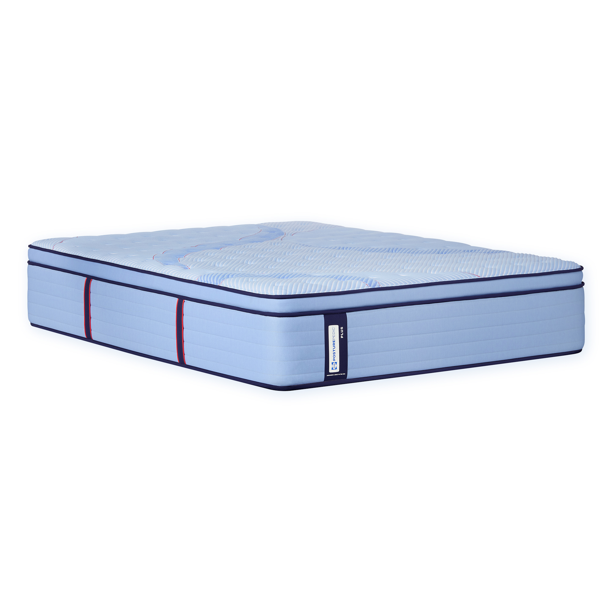 Model: 53225551 | Sealy Posturepedic Northbrook Euro Pillow Top Firm Queen