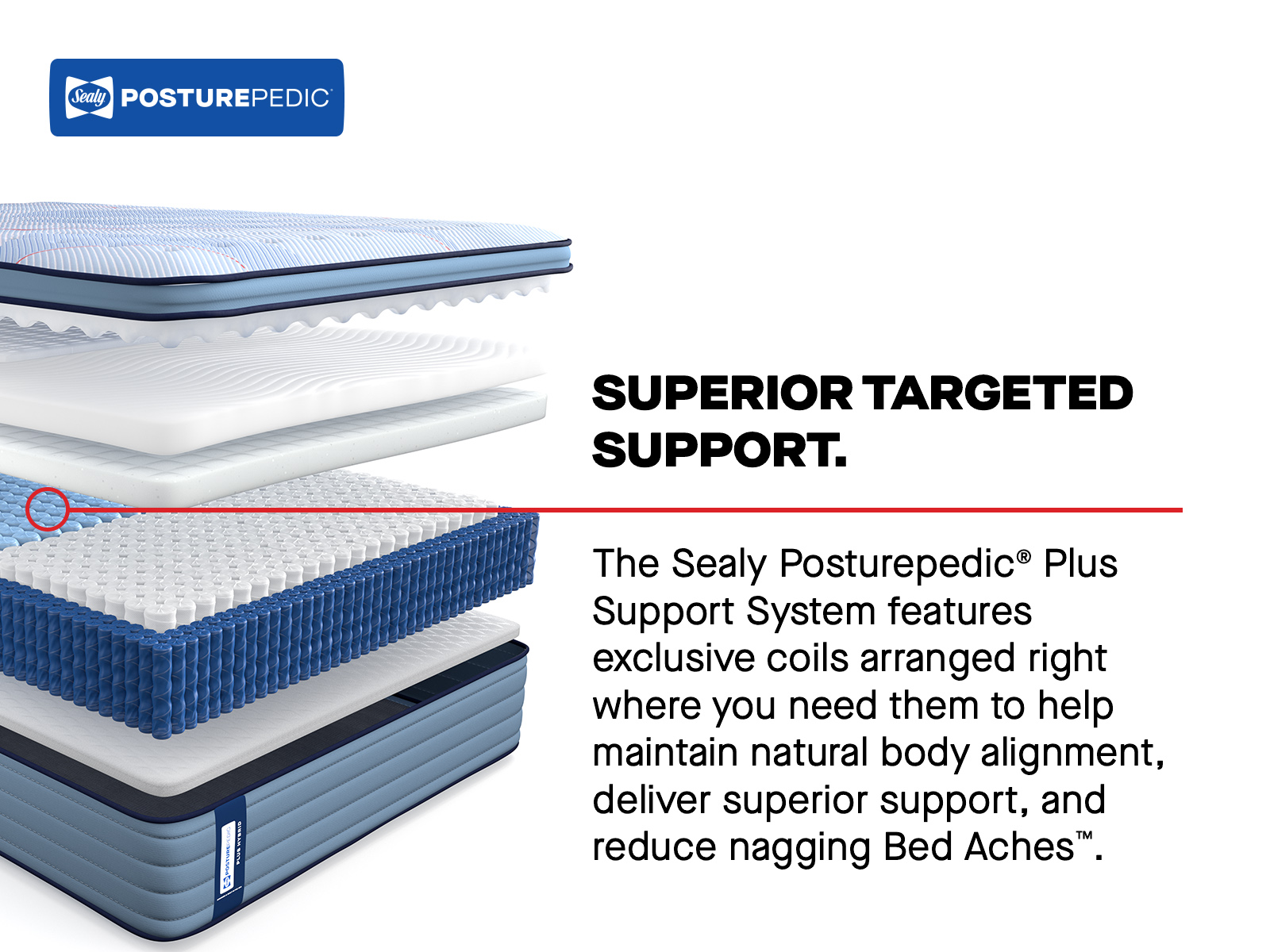 Model: 53225551 | Sealy Posturepedic Northbrook Euro Pillow Top Firm Queen