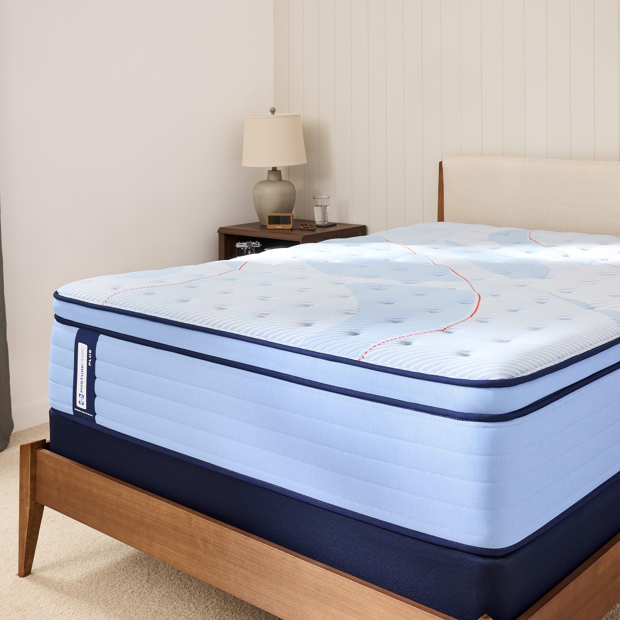 Sealy Posturepedic Paterson II Euro Pillow Top Soft Cal King