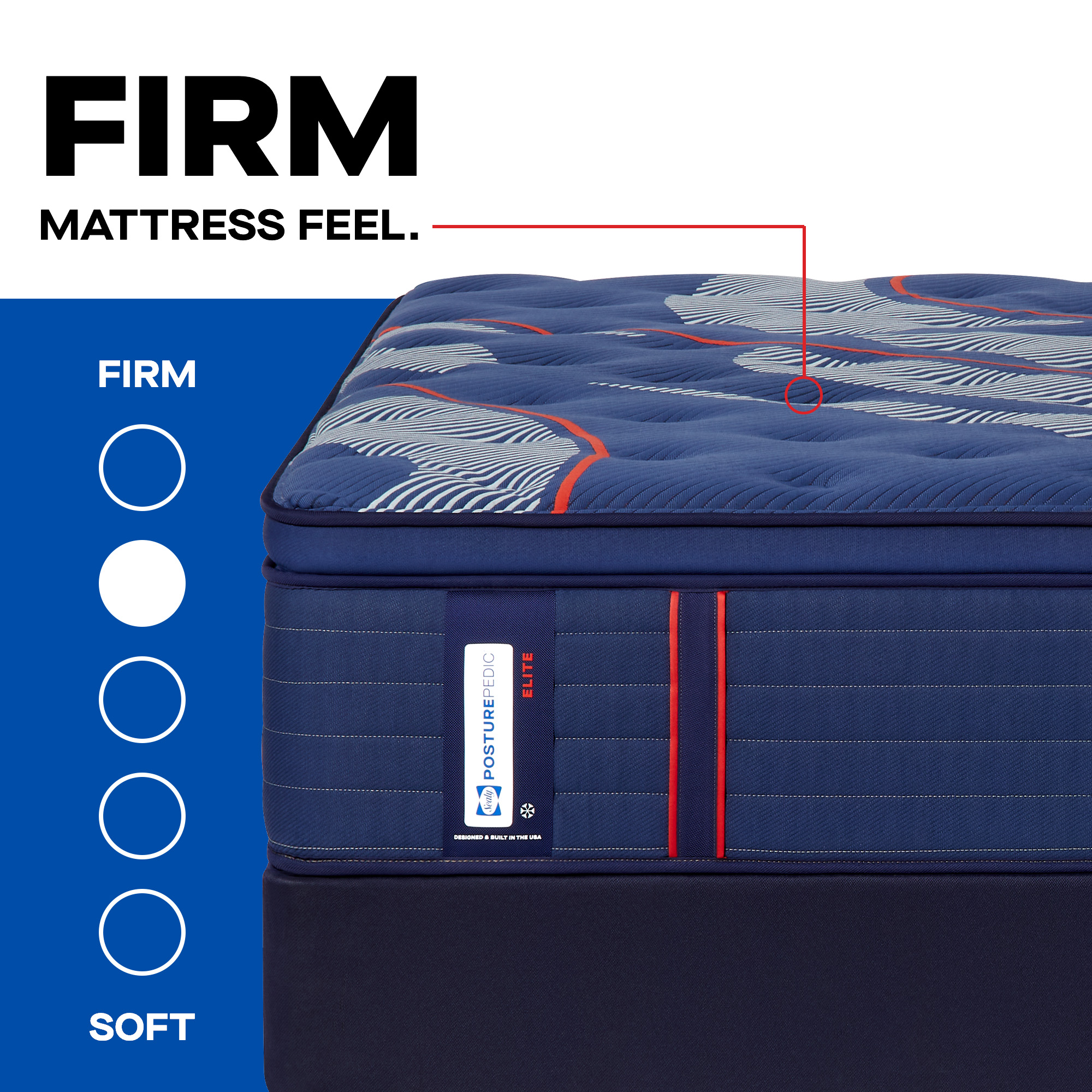 Model: 53200462 | Sealy Posturepedic Brenham II Euro Pillow Top Firm Cal King