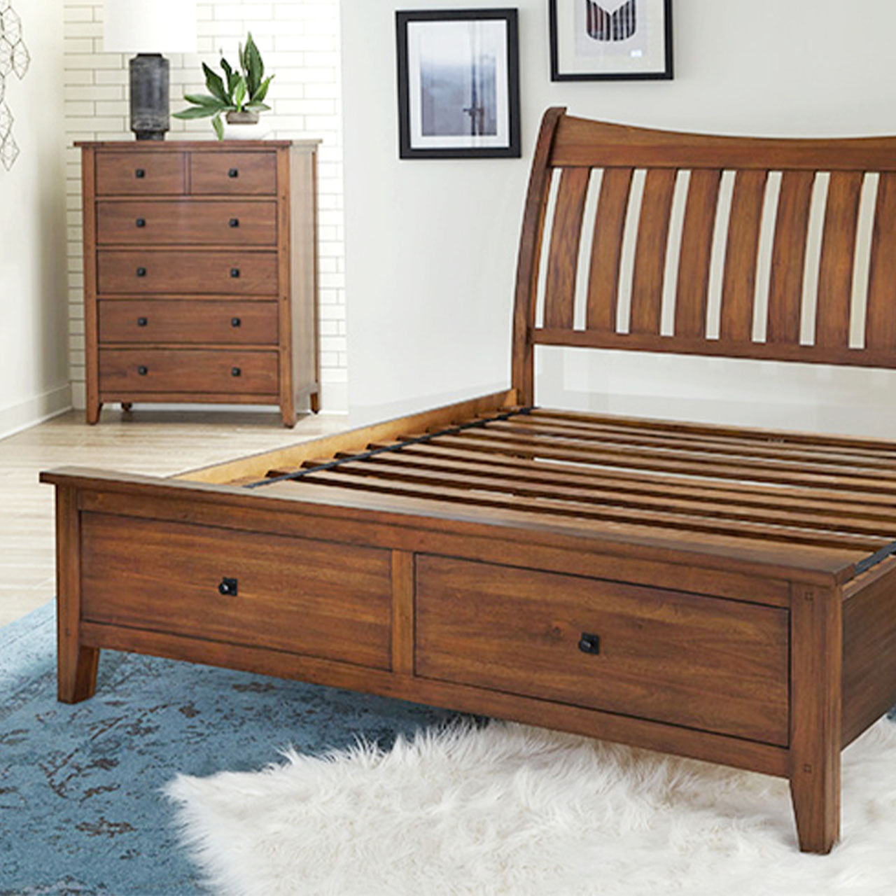Model: 51-60 | Napa Willows Bend Bed