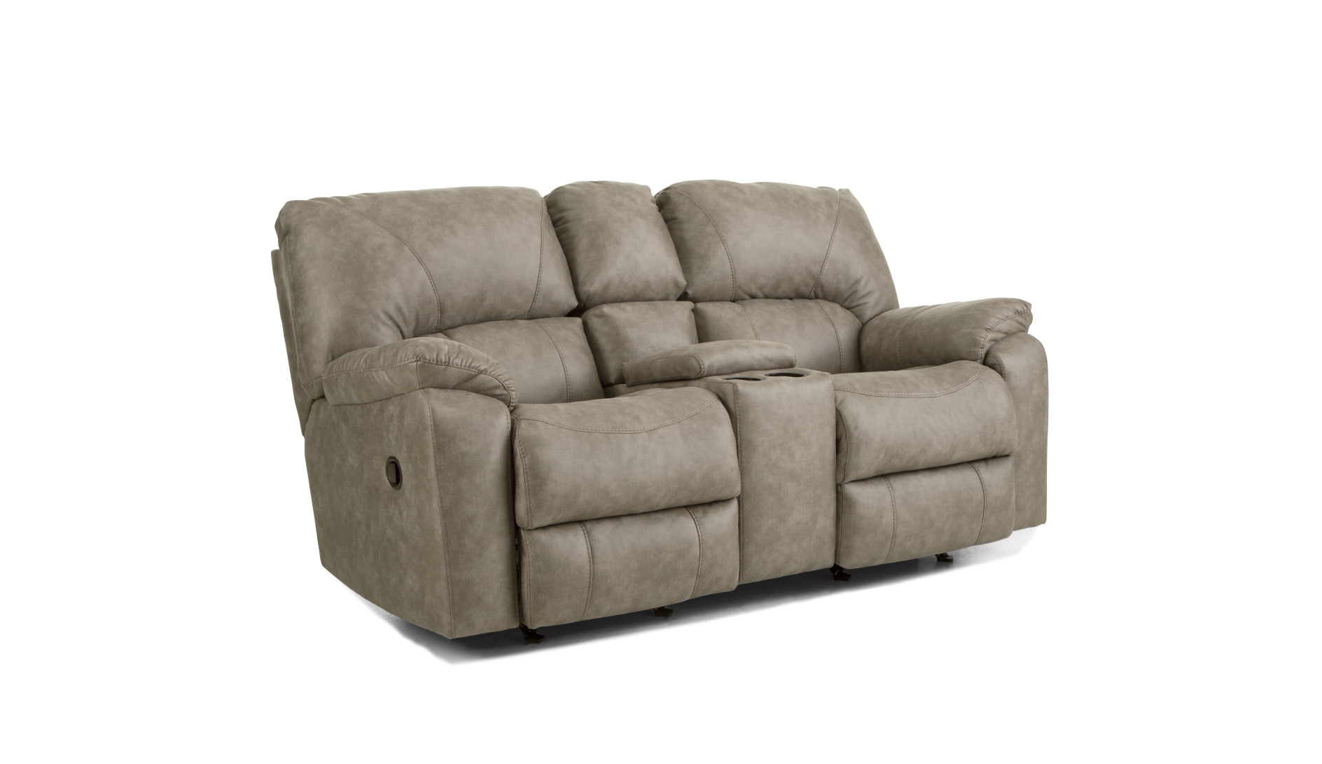 HomeStretch Rocker / Recliner Loveseat
