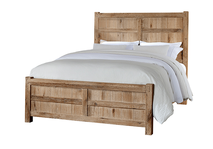 Vaughan-Bassett King Board & Batten Bed