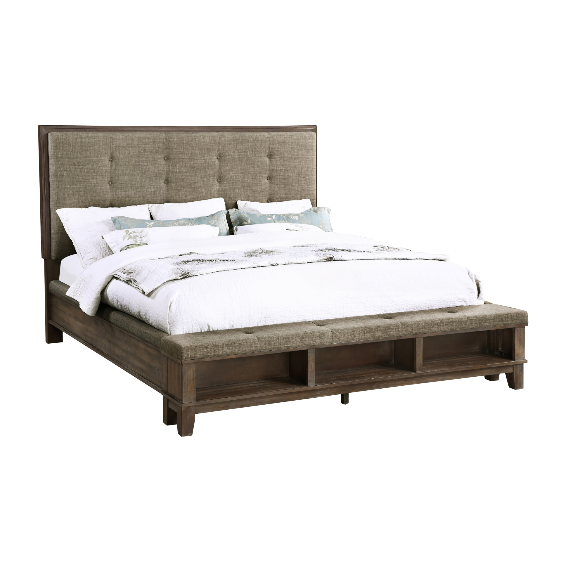New Classic Home Furnishings Cagney 6/6-6/0 K Headboard-Vintage