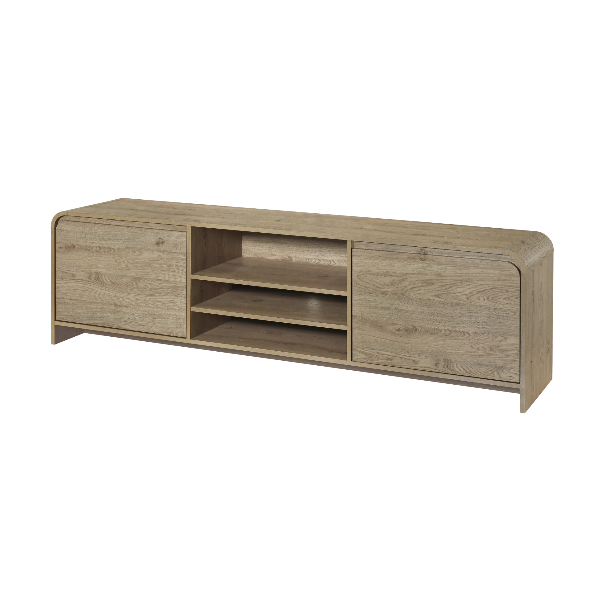 New Classic Home Furnishings Mara 70" Tv Console-Natural