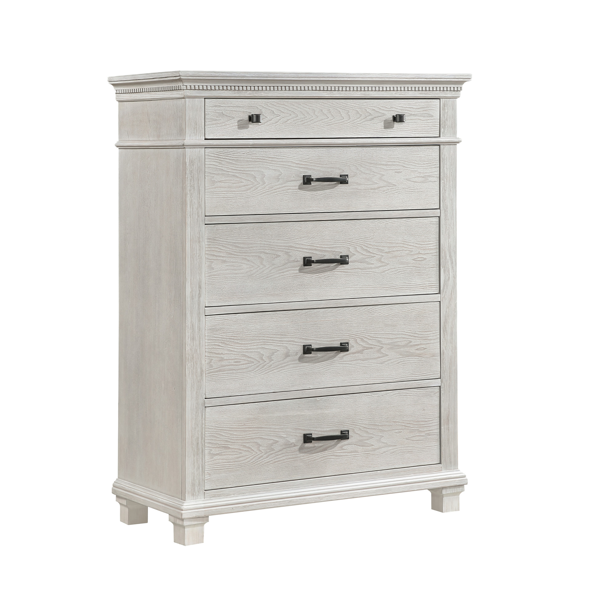 New Classic Home Furnishings Silver Sands Chest-Gray