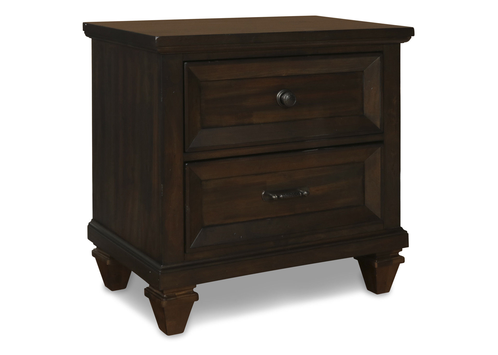 New Classic Home Furnishings Sevilla Nightstand -Walnut