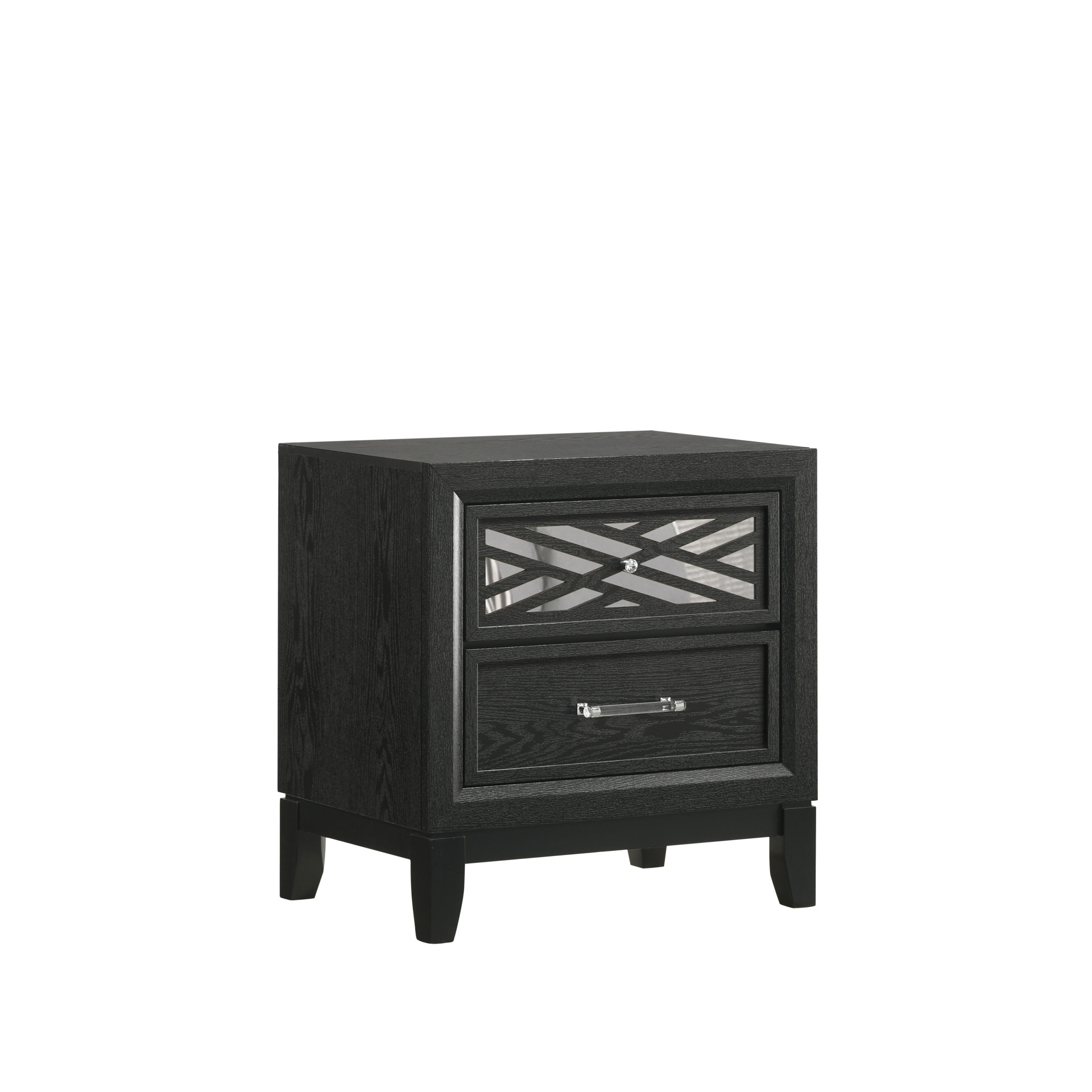 New Classic Home Furnishings Obsidian Nightstand-Black