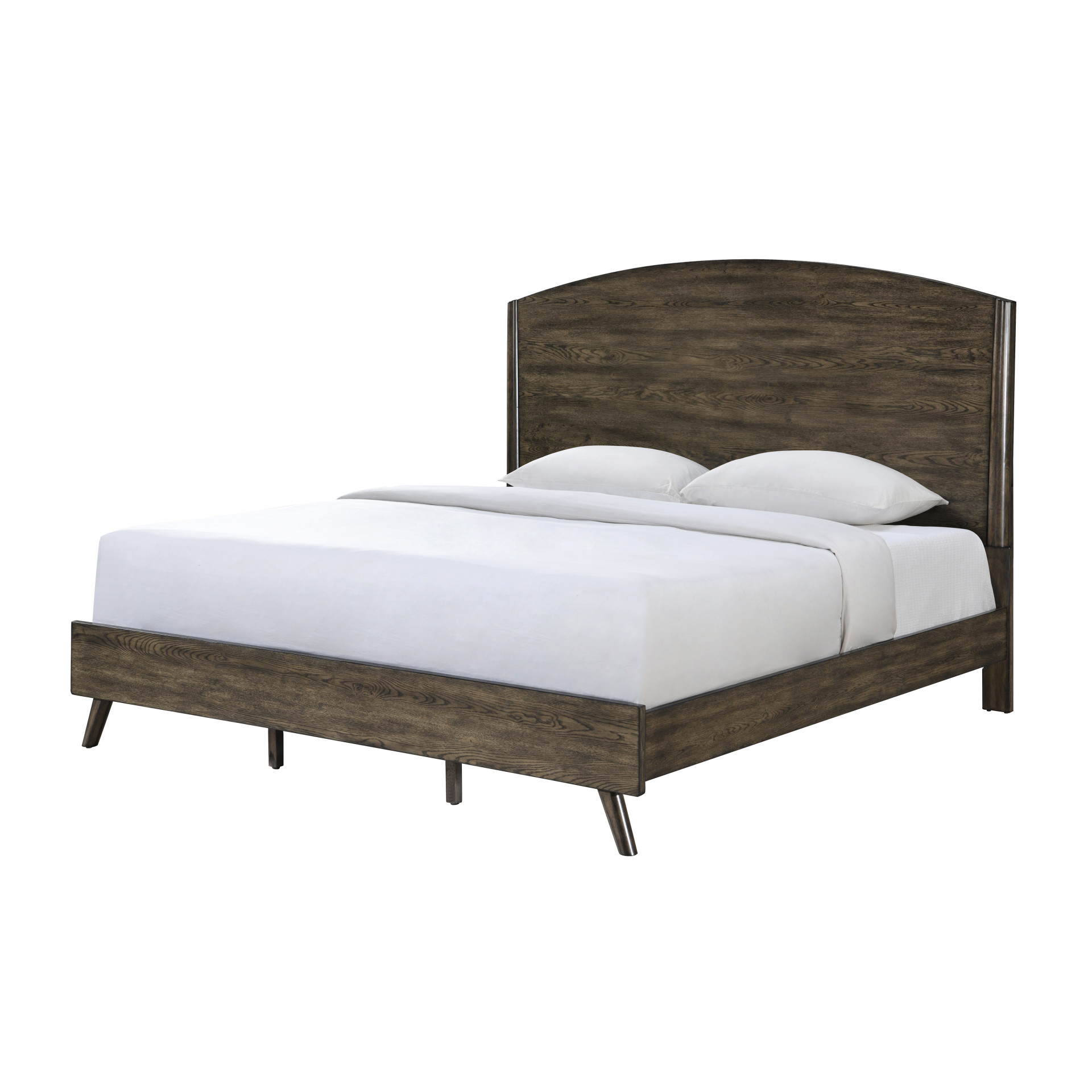 New Classic Home Furnishings Rex 6/0 Wk Side Rails- Walnut