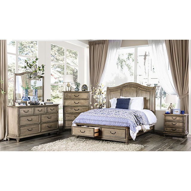 Furniture of America Belgrade 4 Pc Queen Bedroom Set