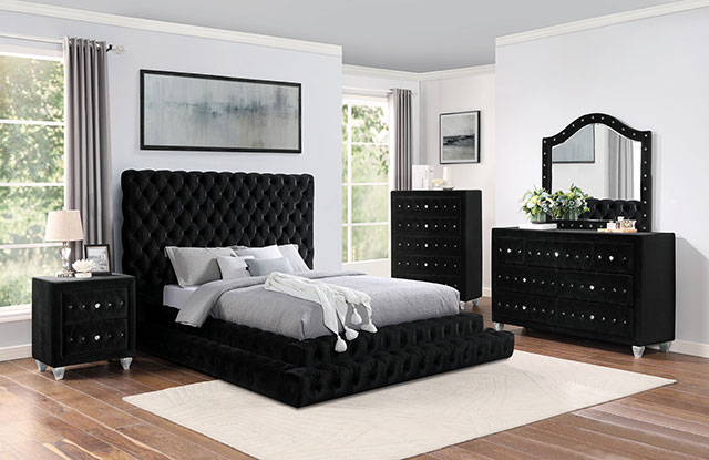 Furniture of America Stefania 4 Pc Queen Bedroom Set
