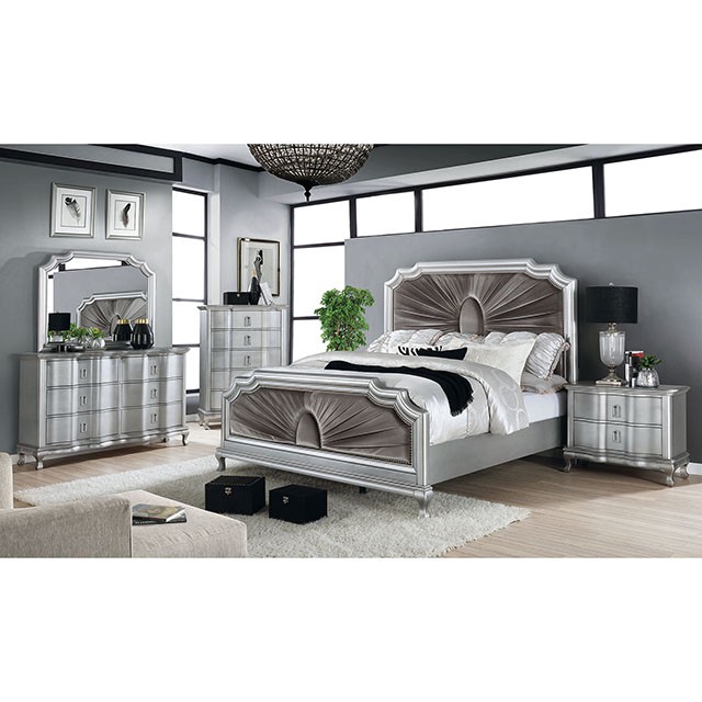 Furniture of America Aalok 4 Pc Queen Bedroom Set