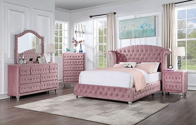 Furniture of America Zohar 4 Pc Full Bedroom Set