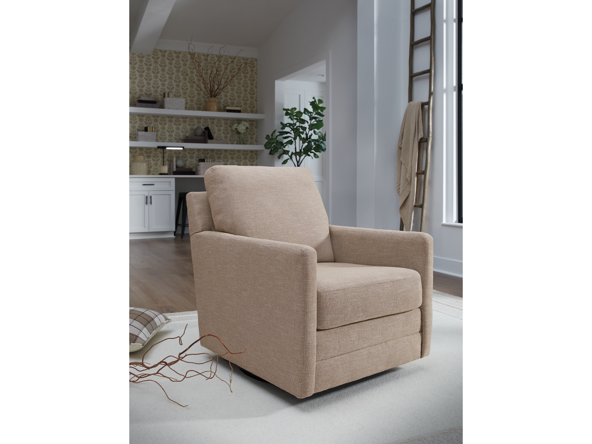 Signature Design by Ashley Freybourne Next-Gen Nuvella Swivel Accent Chair