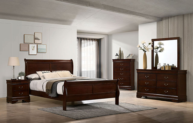 Furniture of America Louis Philippe 5 Pc Queen Bedroom Set