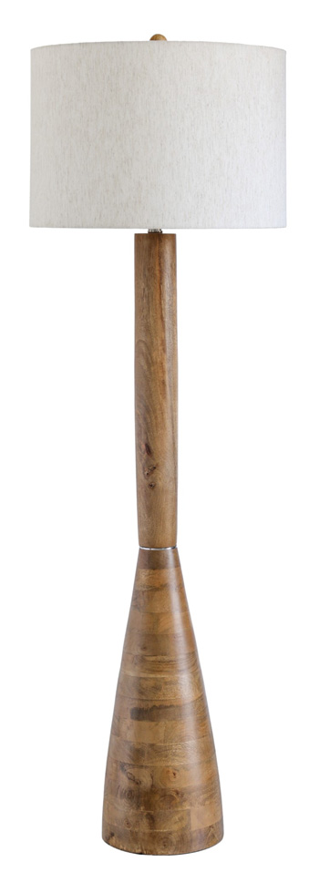 Signature Design by Ashley Ailsa Wood Floor Lamp (1/CN)