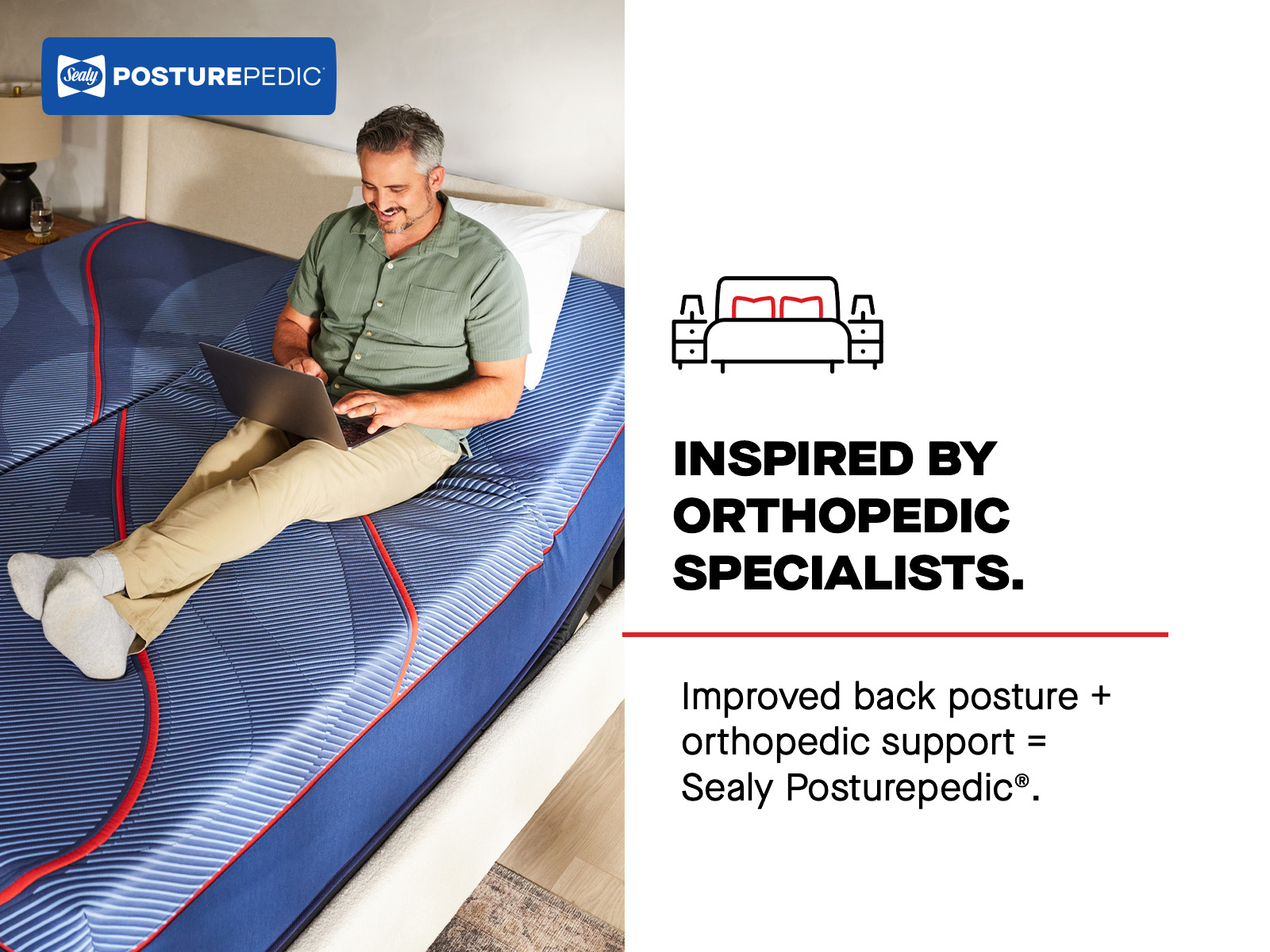 Model: 53227451 | Sealy Posturepedic Fuller Medium Queen