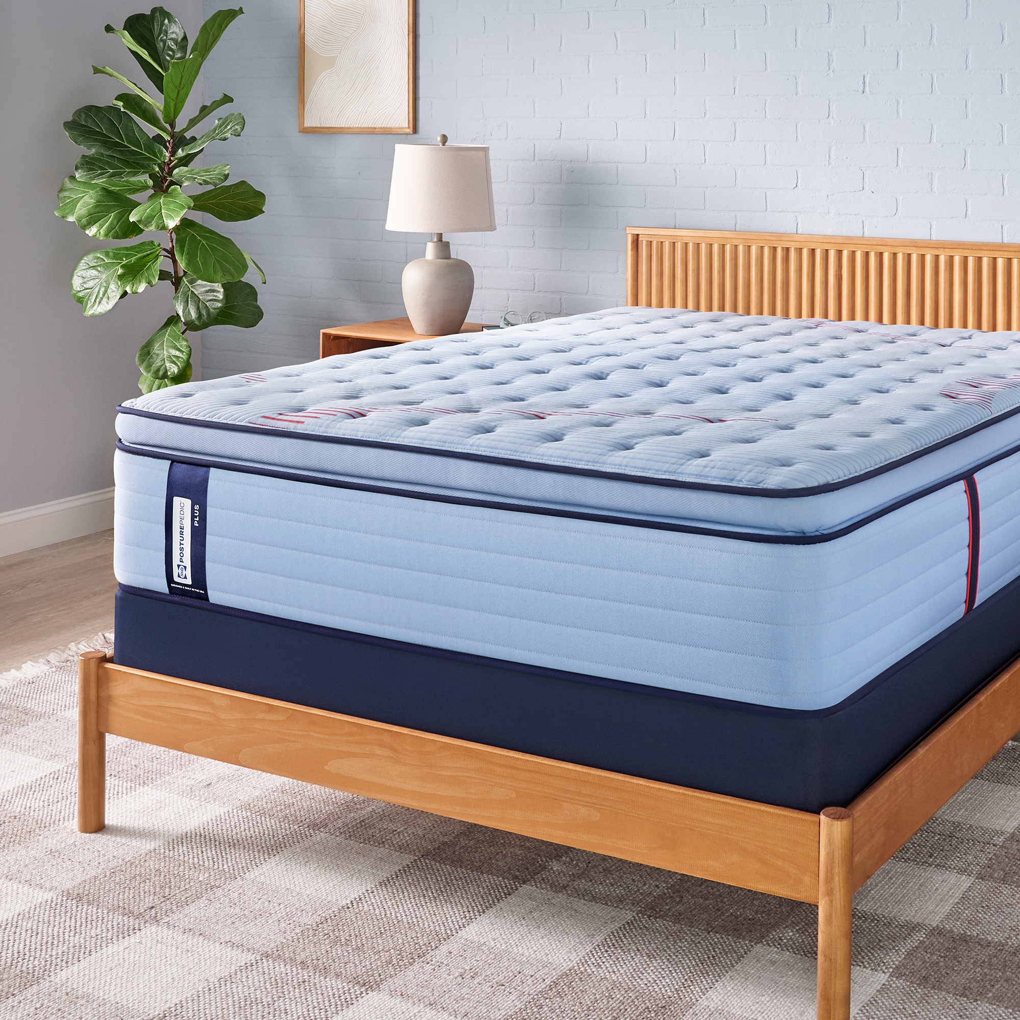 Sealy Posturepedic Equus Euro Pillow Top Firm King