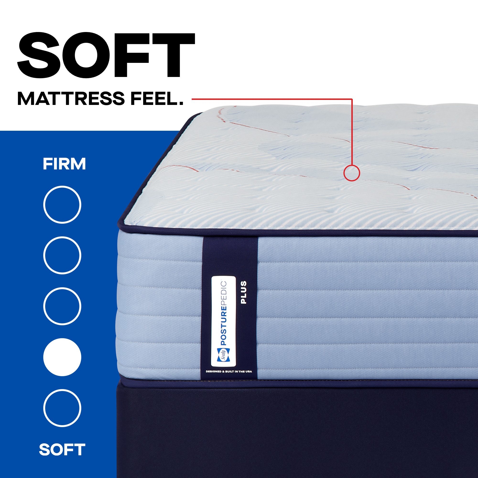 Model: 53223040 | Sealy Posturepedic Plainfield Tight Top Soft Full