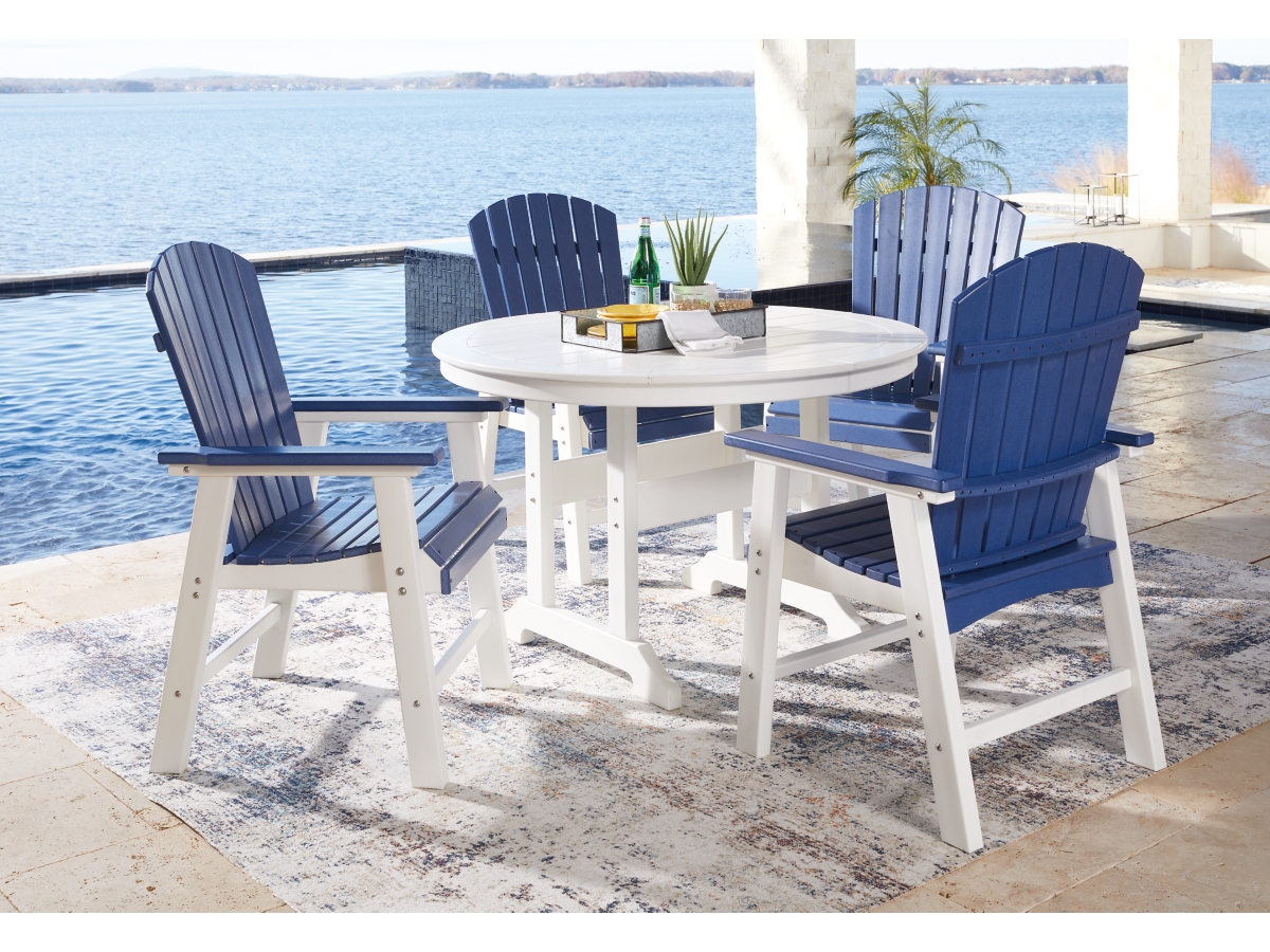 Ashley Toretto Outdoor Dining Table and 4 Chairs