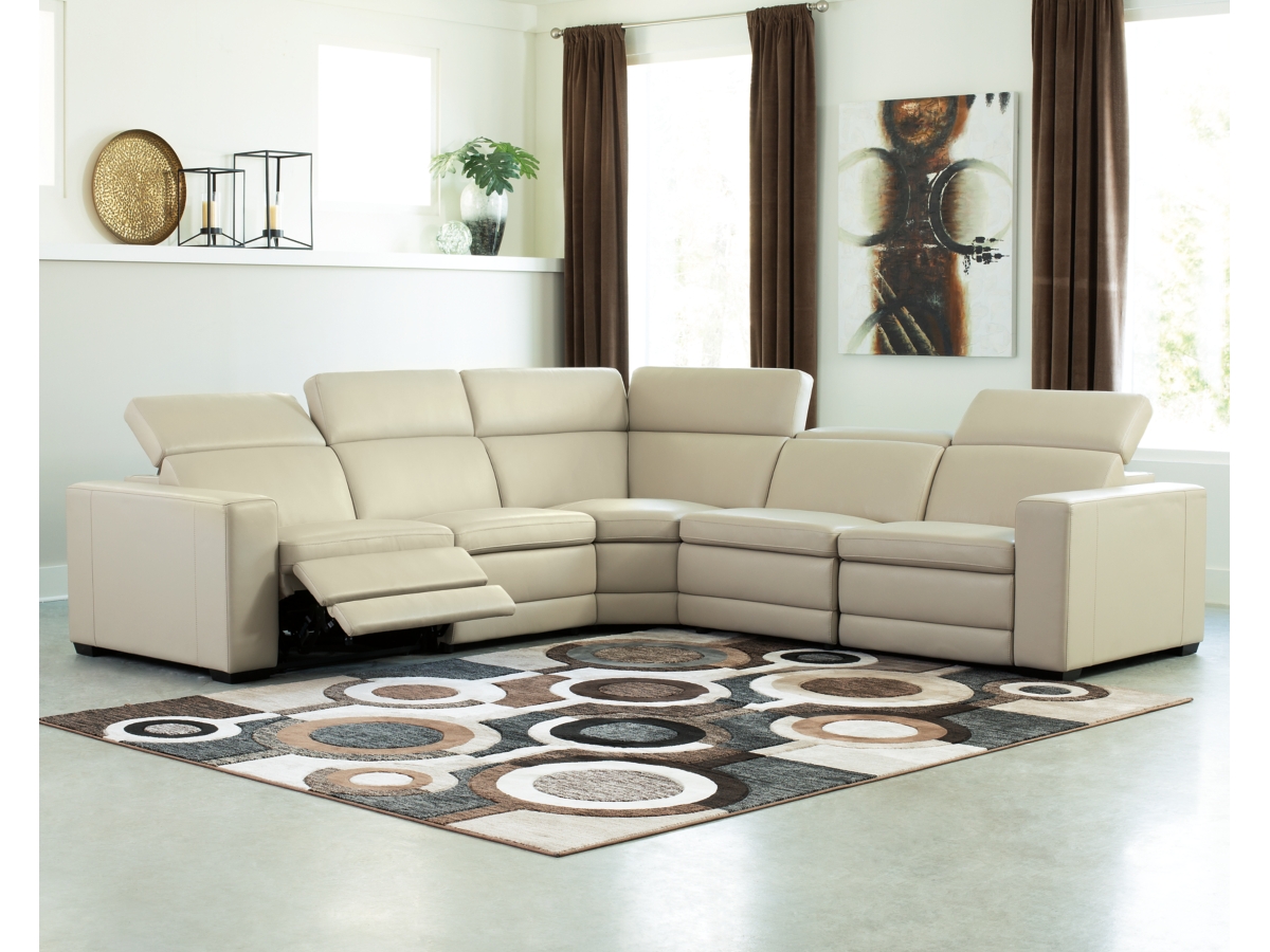 Signature Design by Ashley Sectionals Living Room U59604S3 | Fortin's Home  Furnishings, image size:1200x900