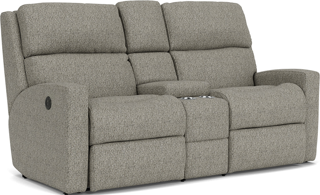Flexsteel Catalina Power Reclining Loveseat with Console