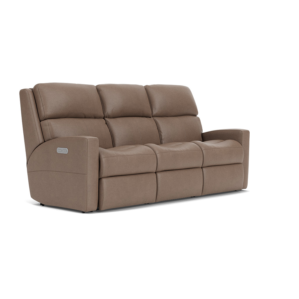 Flexsteel Catalina Power Reclining Sofa with Power Headrests