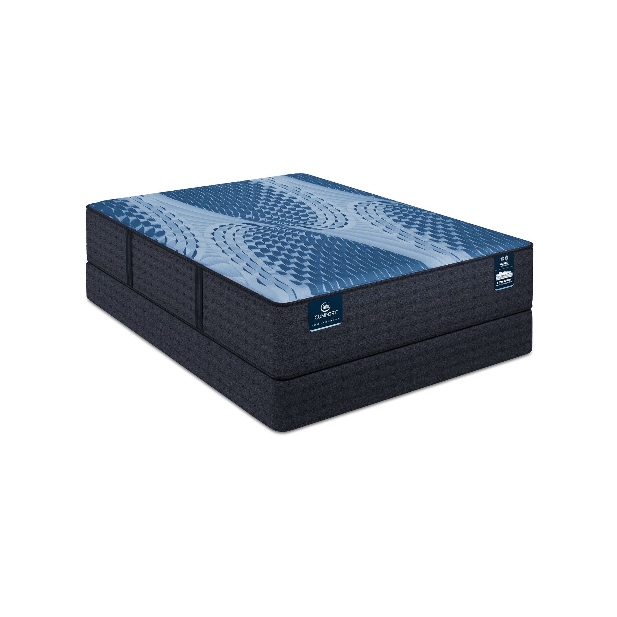 Serta iComfort iComfort Aspire 14" Memory Foam Plush Mattress Set -California King