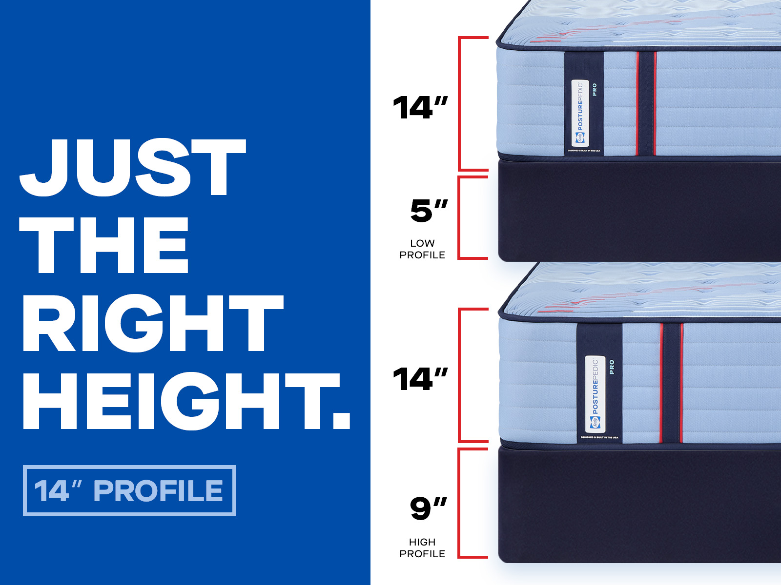 Model: 53217132 | Sealy Posturepedic Fuller Tight Top Medium Split Cal King