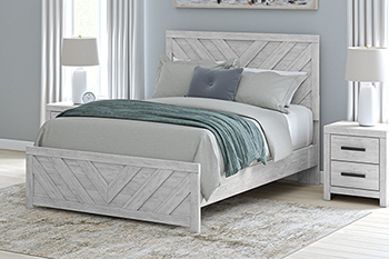 【R&B】Loyce Louis Black Full Sleigh Bed | RC Willey