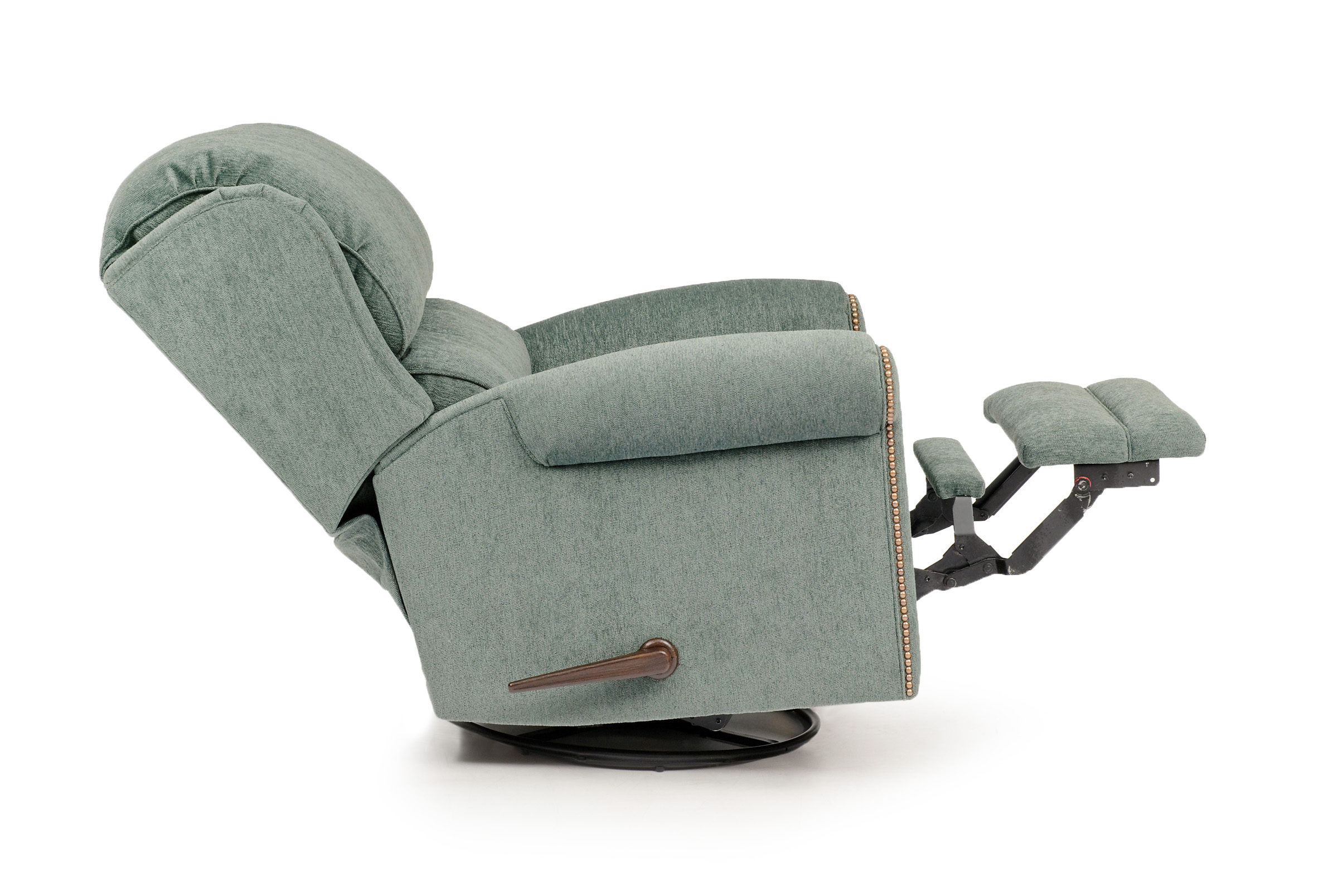 Smith Brothers Motorized Swivel Glider Recliner