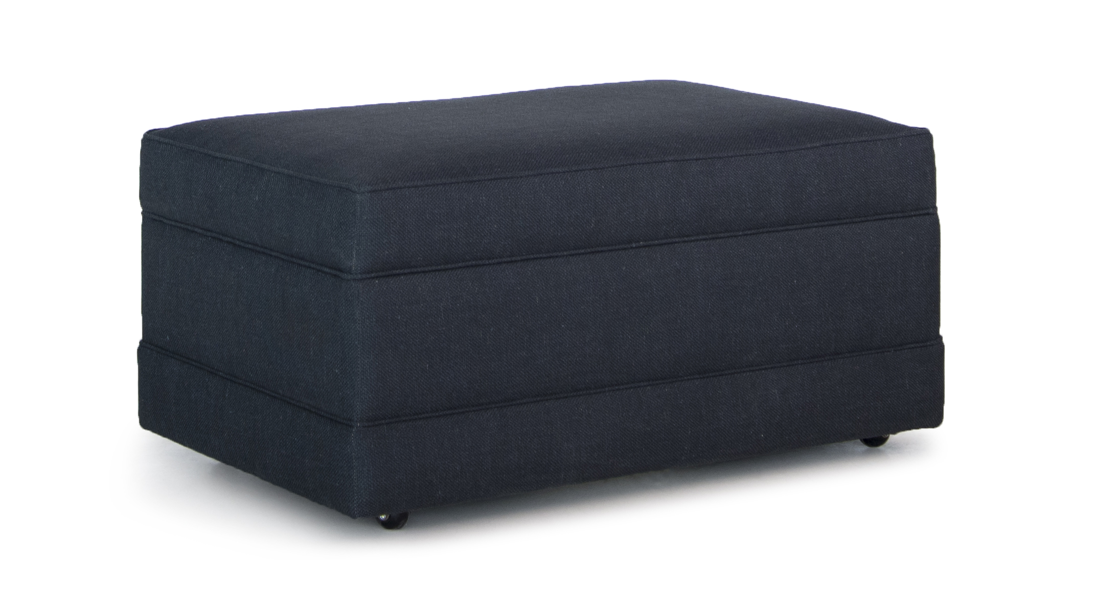 Smith Brothers Storage Ottoman w/ Tapered Leg