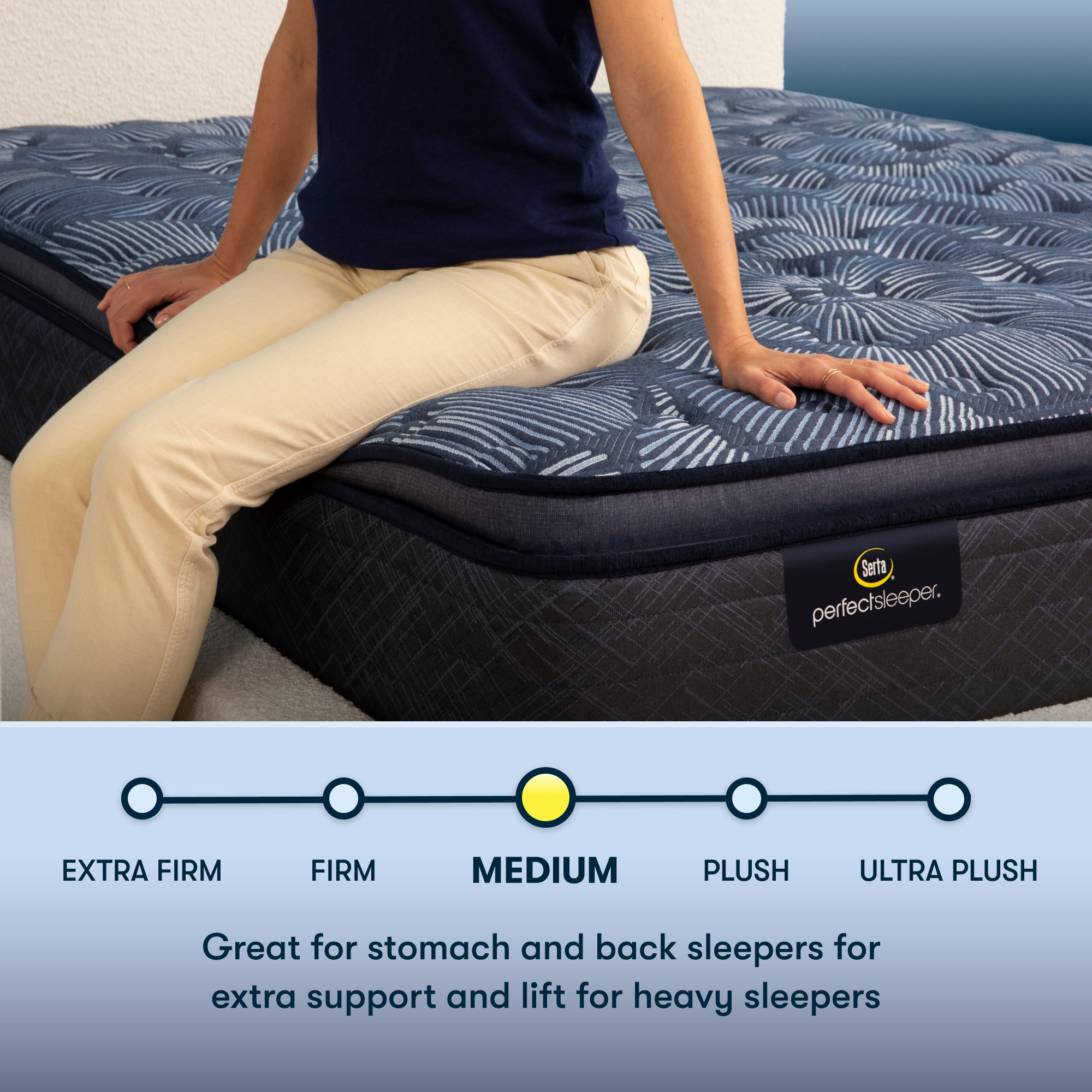 Perfect Sleeper Cobalt Calm 14.5