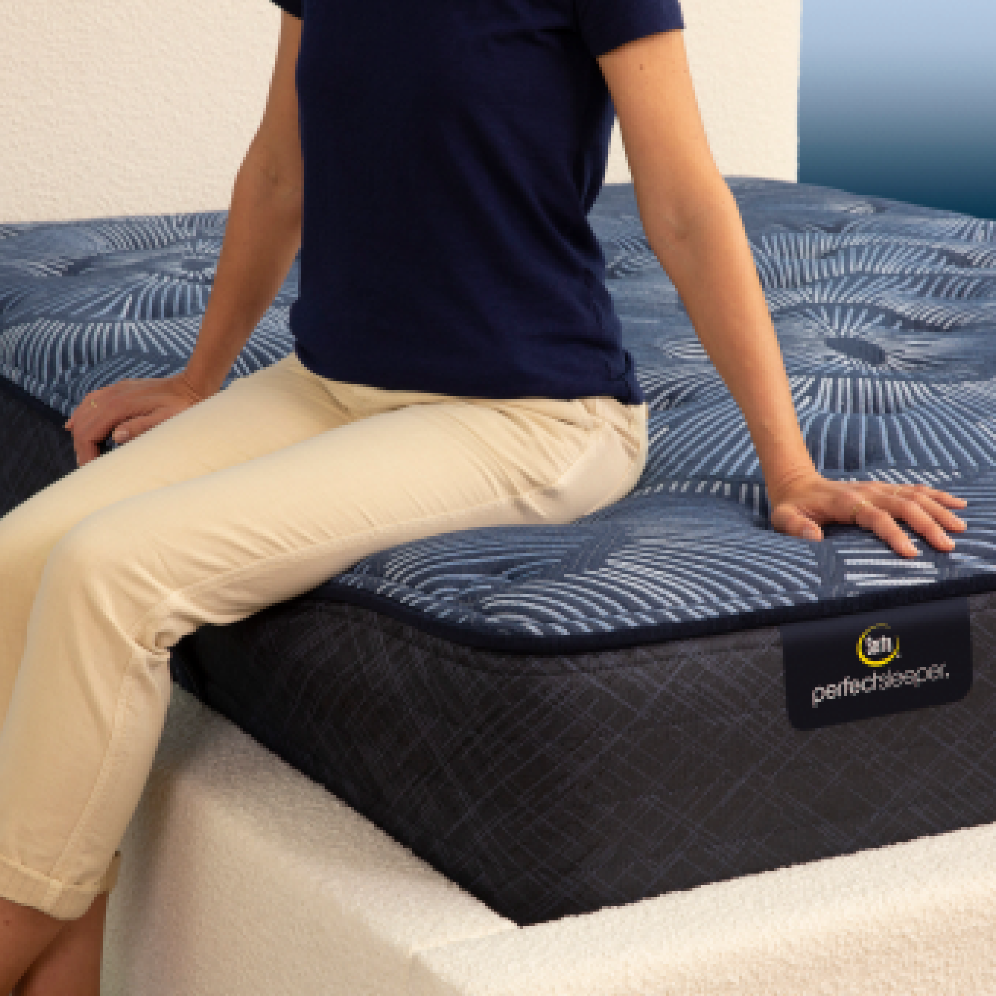 Perfect Sleeper Cobalt Calm 13.25