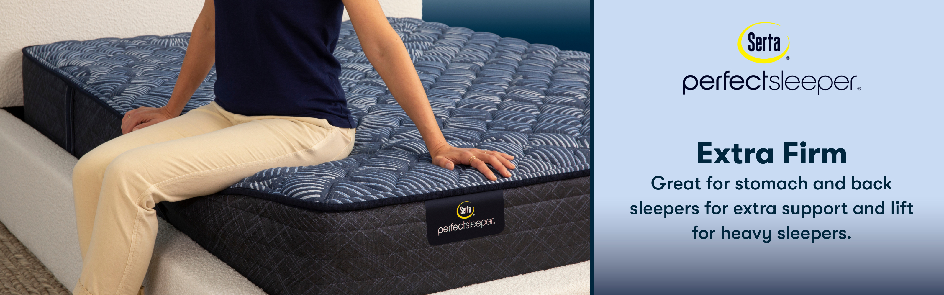 Perfect Sleeper Cobalt Calm 13.25