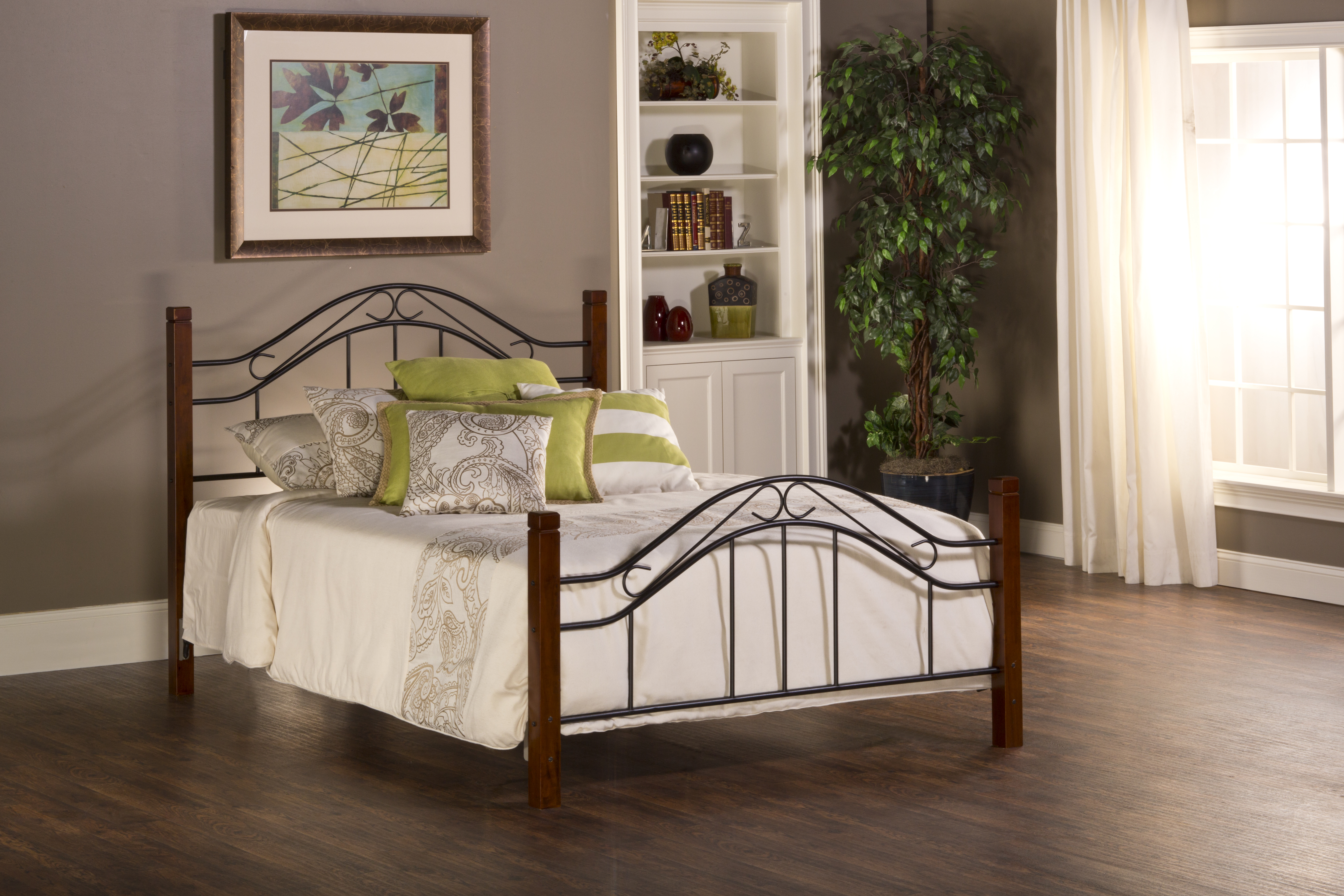 Hillsdale Furniture Matson Metal Bed - Full - Black