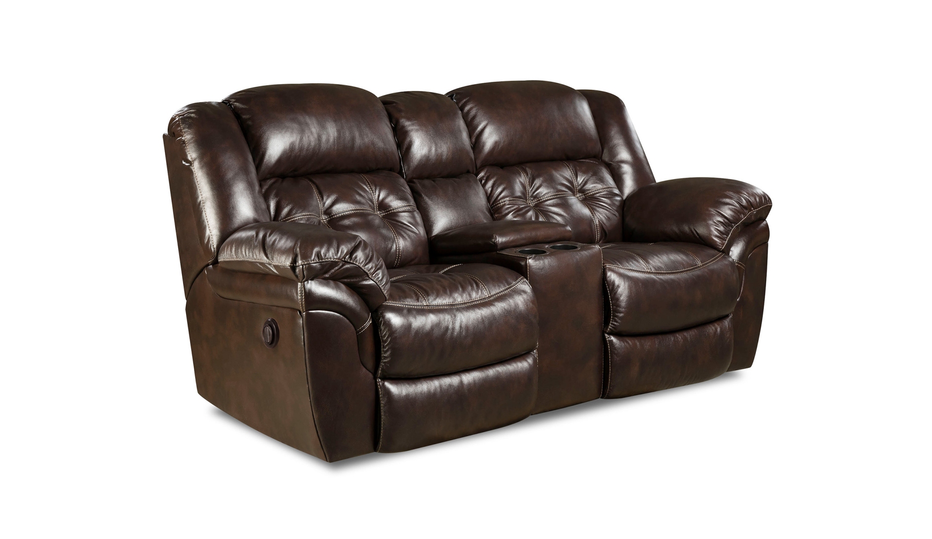 HomeStretch Cheyenne Power Loveseat