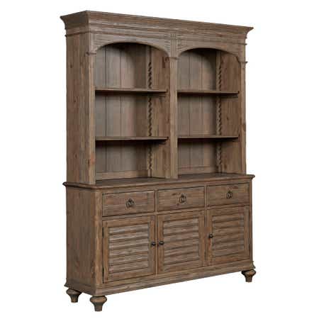 La-Z-Boy Weatherford Hastings Open Hutch and Buffet
