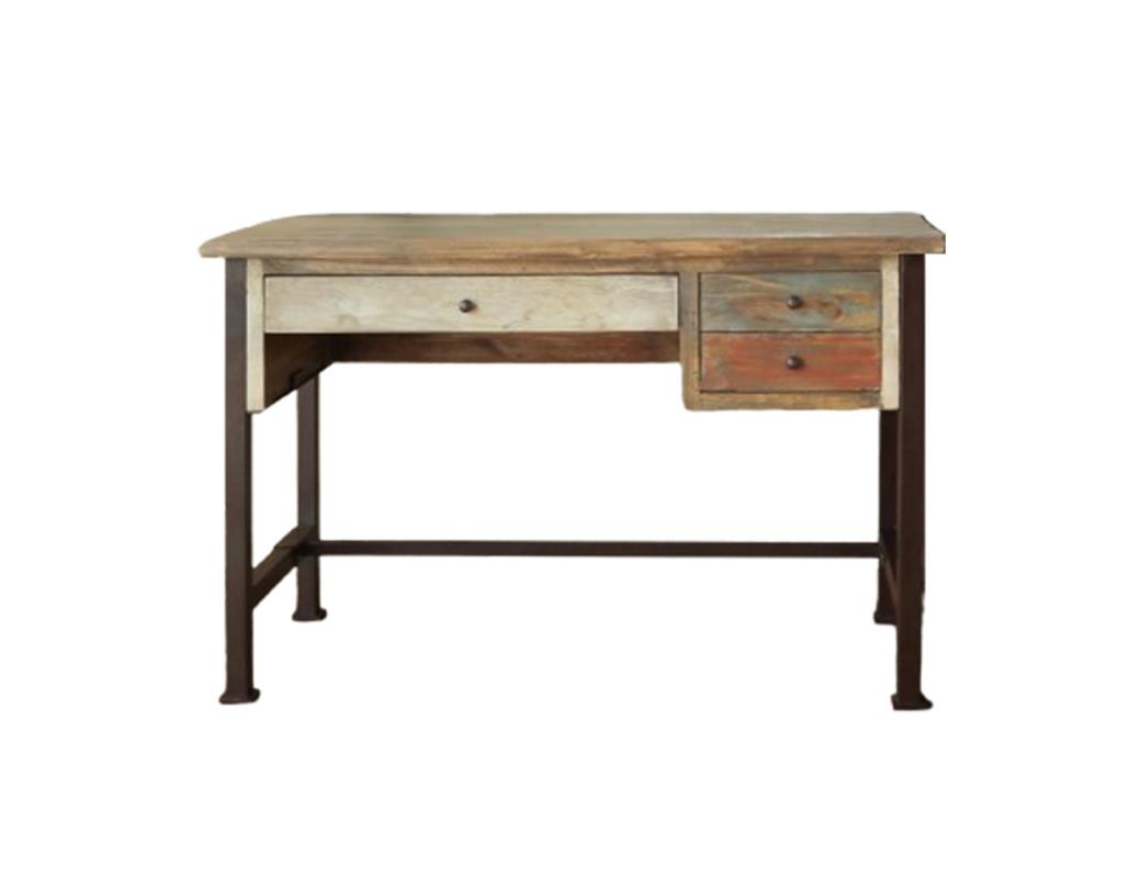 International Furniture Antique 3 Drawer Desk