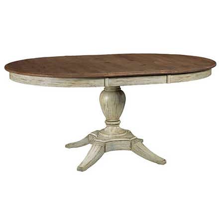La-Z-Boy Weatherford Cornsilk Milford Round Dining Table