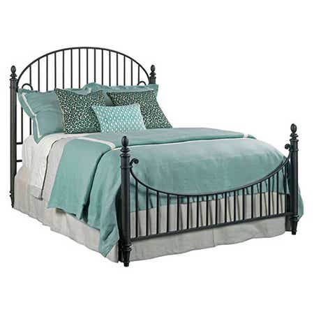 La-Z-Boy Weatherford King Cornsilk Catlins Metal Bed