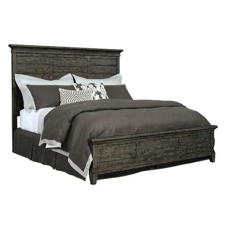 La-Z-Boy Plank Road California King Jessup Dark Panel Bed
