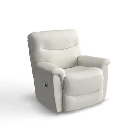 La-Z-Boy James Power Rocking Recliner w/ Headrest & Lumbar