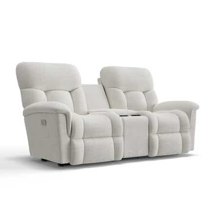 La-Z-Boy Mateo Power Wall Reclining Loveseat w/ Console Headrest & Lumbar