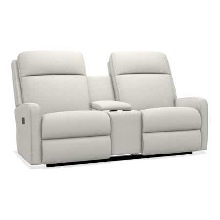 La-Z-Boy Finley Power Wall Reclining Loveseat w/ Console Headrest & Lumbar