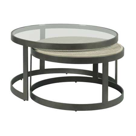 La-Z-Boy Hidden Treasures Concrete Nesting Coffee Tables