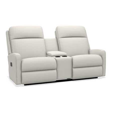 La-Z-Boy Finley Power Wall Reclining Loveseat w/ Headrest & Console