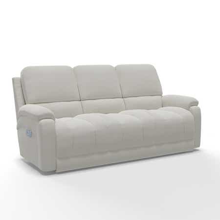 La-Z-Boy Greyson Power Reclining Sofa w/ Headrest & Lumbar
