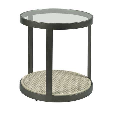 La-Z-Boy Hidden Treasures Concrete Round End Table